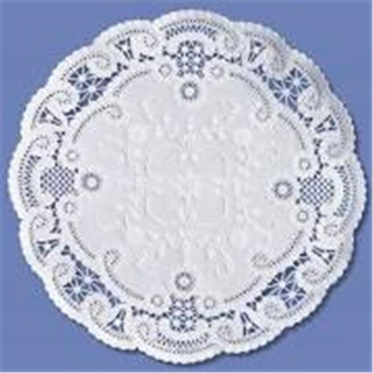 D301016 6 In. French Lace Doilie Round - Case Of 5000