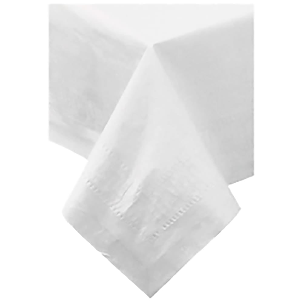 210086 82 X 82 In. 3-ply Table Cover Cellutex, White - Case Of 25