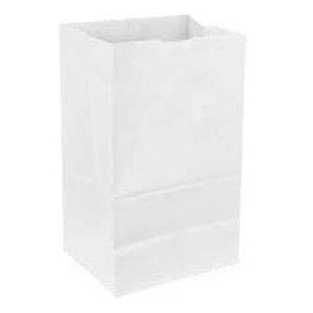51003 4.75 X 2.93 X 8.56 In. White Grocery Bag, 3lb - Case Of 500
