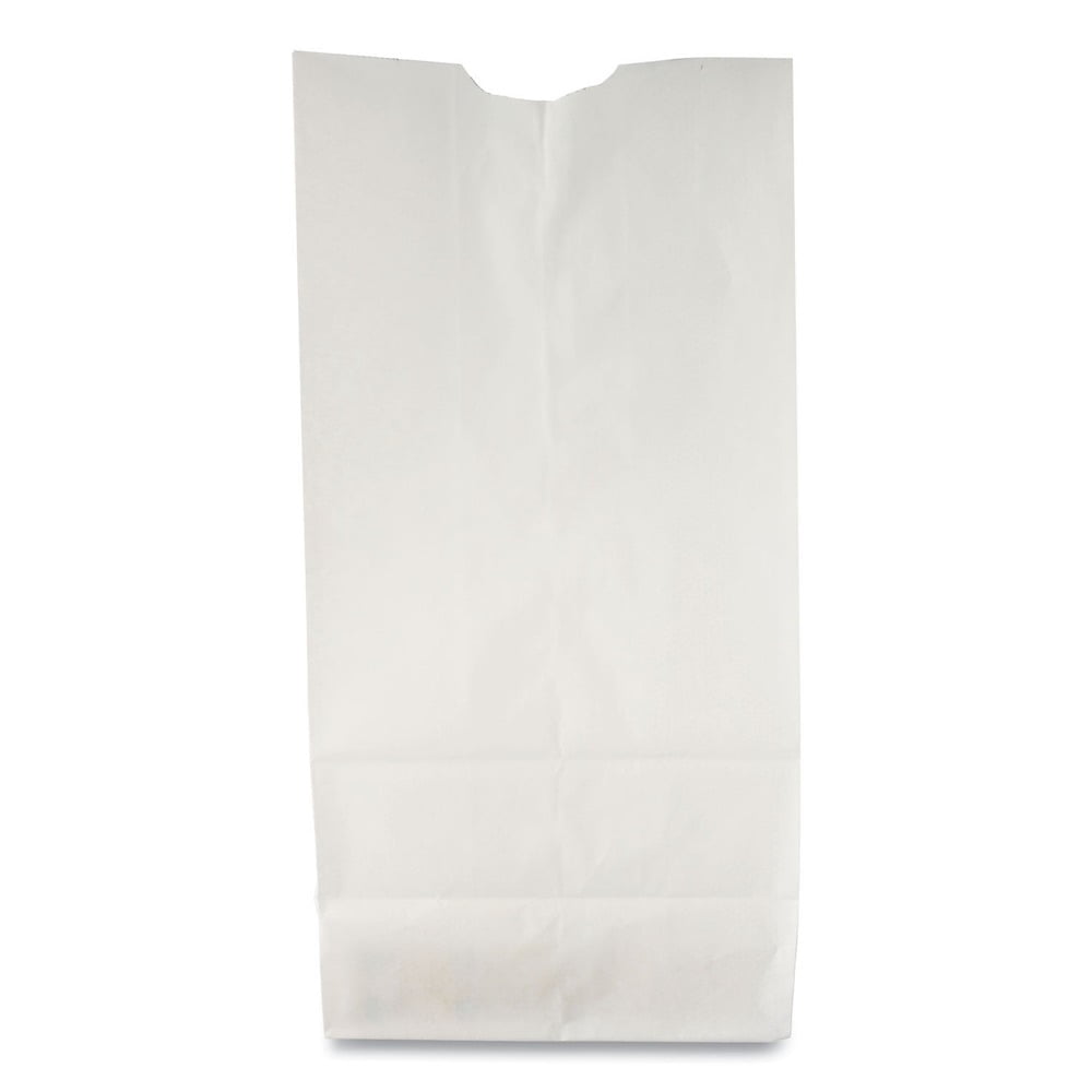 6.31 X 4.18 X 13.37 In. White Paper Bag, 10 Lb - Case Of 500