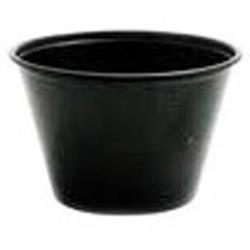 Asb200b 2 Oz Plastic Portion Cup, Black - Case Of 2500