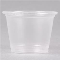 100pc Cpc 1 Oz Portion & Souffle Plastic Cup, Case Of 2500