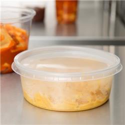 10929 Cpc 8 Oz Soup Container Combo P-p, Clear - Case Of 240