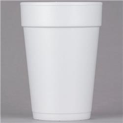 14j12 Cpc 14 Oz Customizable Foam Cup, White - Case Of 1000