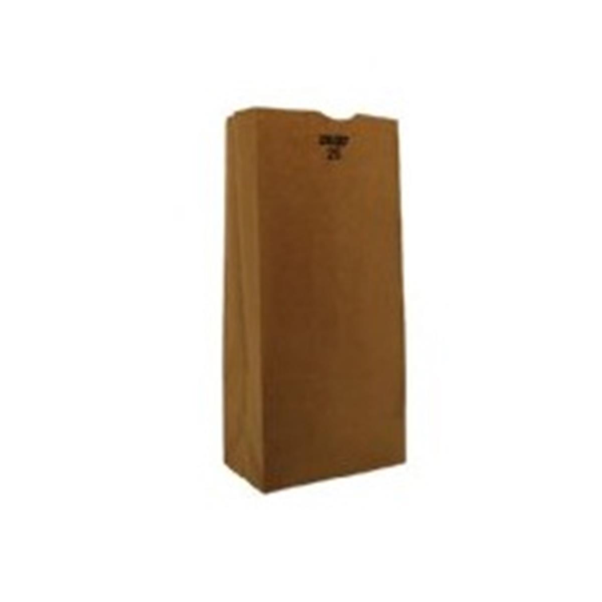 18424 Cpc 25 Lbs Recycled Grocery Bag, Brown - Case Of 500