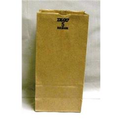 30905 Cpc 5 Lbs Heavy Duty Bulwark Grocery Bag, Brown - Case Of 500
