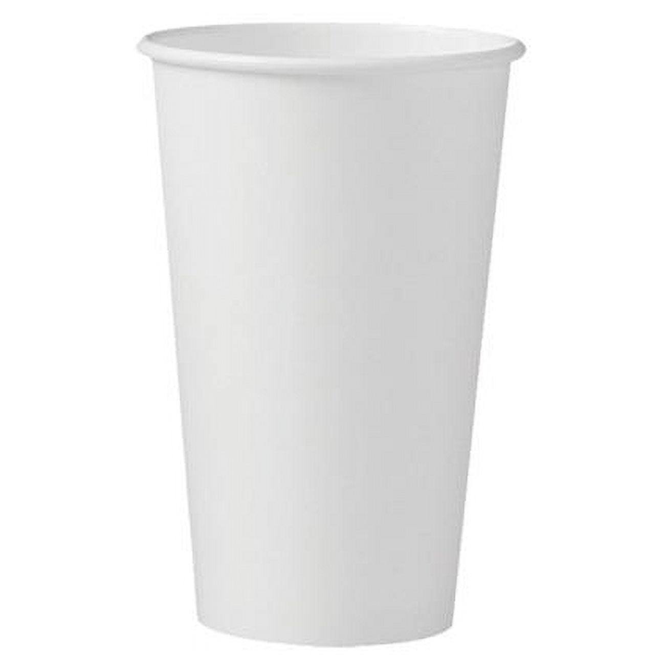 Solo Cup 316w-2050 Cpc 16 Oz Poly Paper Hot Cup, White - Case Of 1000