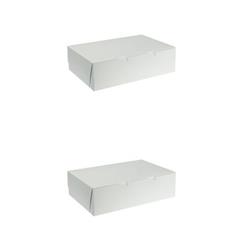 6905 Cpc Claycoated Bakery Box, White - Case Of 250