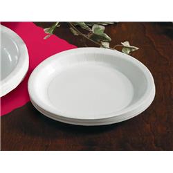 7071 Cpc 7 In. Rigideep Coated Paper Plates, White - Case Of 1000