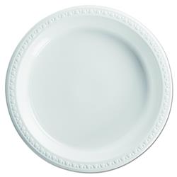 81210 Cpc 10.25 In. Plastic Round Plate, White - Case Of 500