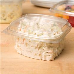 Ad16f Cpc 16 Oz Hinged Deli High Dome Lid & Container - Case Of 200
