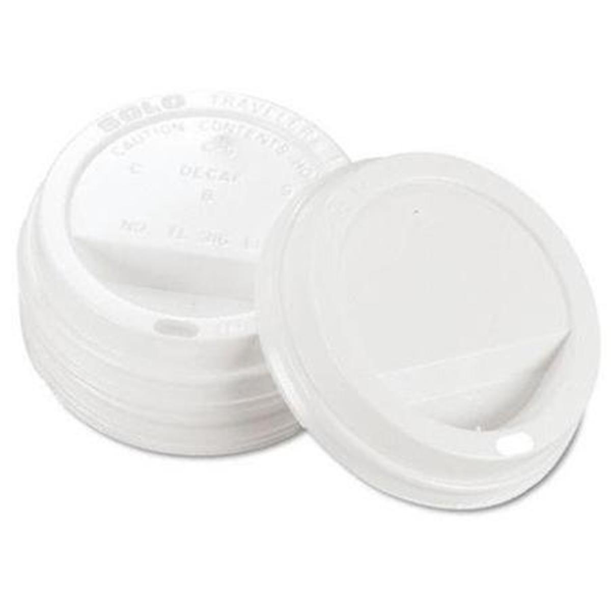 Solo Cup Tlp316-0007 Cpc 12-24 Oz Traveler Dome Plastic Lid, White - Case Of 1000