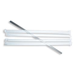 Dstjw4 Pe 10.25 In. Clear Wrapped Tall Jumbo Straw - Case Of 2000