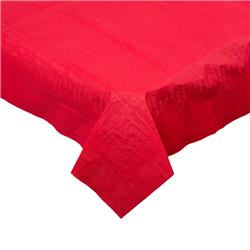 220611 Pec 54 X 108 In. 2ply Cellutex Tissue Table Cover, Red - Pack Of 25