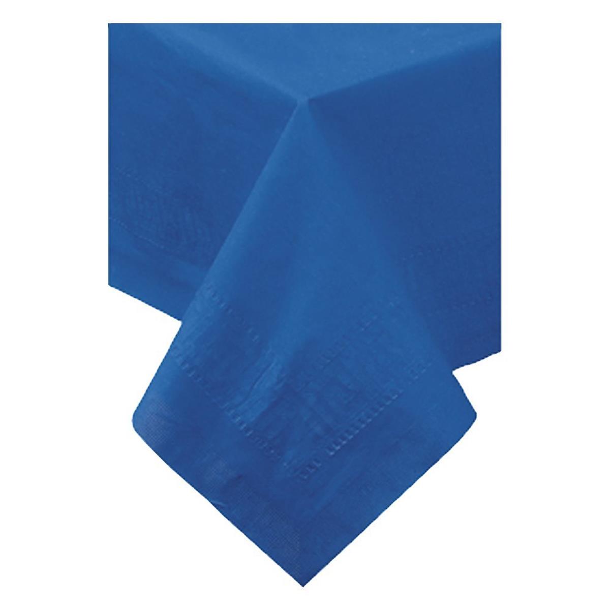 220622 Pec 54 X 108 In. 2ply Cellutex Tissue Table Cover, Navy - Pack Of 25