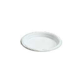 239 Pec 6 In. Impact Plastic Plate, White - Pack Of 8 By 100