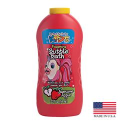 93520 Pe 20 Oz Kids Awesome Apple Scent Foaming Bubble Bath, Pack Of 12