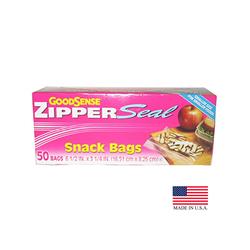 Gds40sn50 Pe Snack Zipper Bags, Pack Of 2000