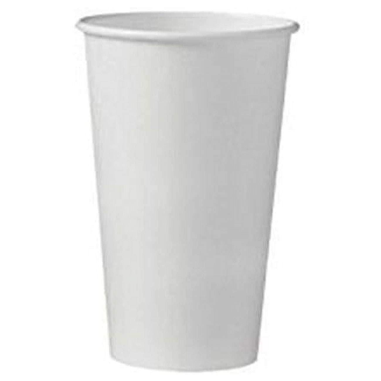 Hd425 Pe 16 Oz White Paper Hot Cup - Pack Of 1000