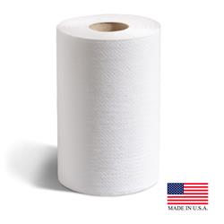 P-700-b Pe 8 In. X 350 Ft. White Hard Wound Roll Towel - Pack Of 12
