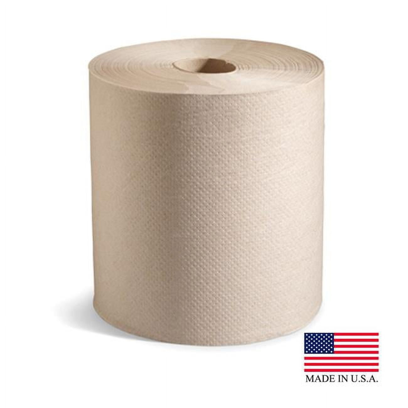 P-726-n Pe 8 In. X 600 Ft. Natural Hard Wound Roll Towel - Pack Of 12