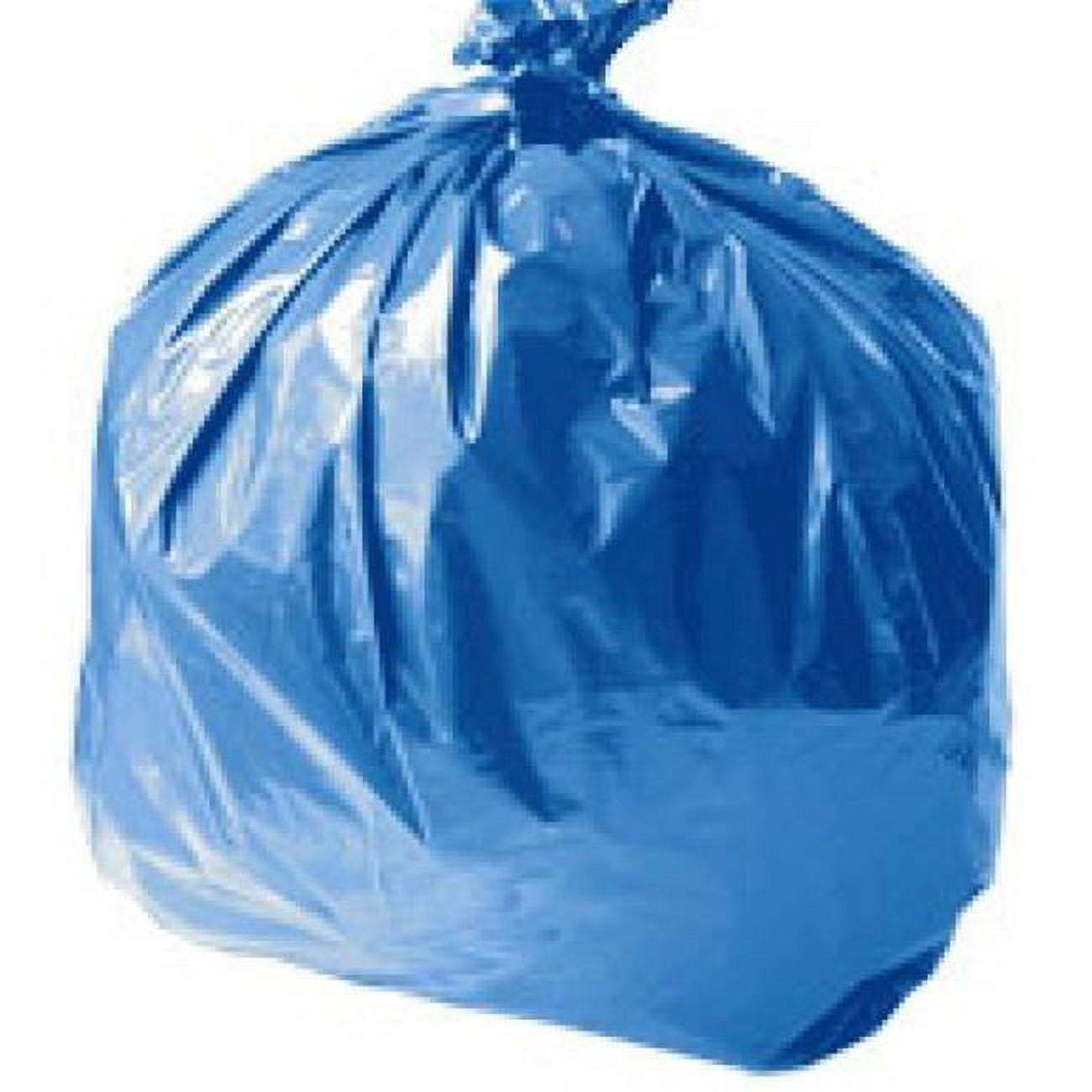 Br60 Pe Blue 60 Gal 17 Micron Trash Can Liner, 38 X 60 In. - Pack Of 100
