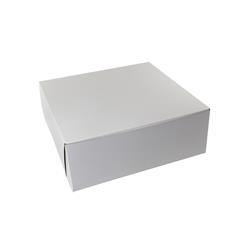 6160-16166b-261 Pec White Bakery Box With Corner Lock, 16 X 16 X 6 In. - Pack Of 50