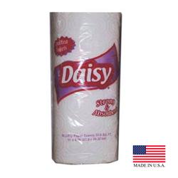 65530 Pec White 2ply 55 Sheet Daisy Kitchen Roll Towel - Pack Of 30