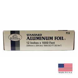 711 Pec 12 In. X 1000 Ft. Aluminum Standard Foil Roll