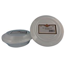 724-72 Pec 16 Oz White Microwavanble Round Container Combo - Pack Of 144