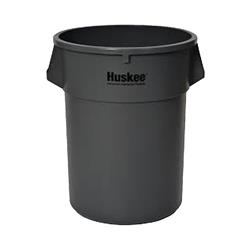 Impact Products 7755-3 Pec 55 Gal Grey Round Huskee Waste Container