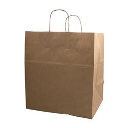 87098 Pec Kraft Kary Shopping Bag, 9 X 5.75 X 13.5 In. - Pack Of 250