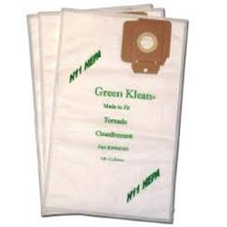 880 Pec White Green Klean Fleece Filter Bag For Tornado - Pack Of 10