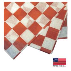Durable Fp1212-rd-2m Pe 12 X 12 In. Durable Checkered Dry Wax Sheet, Red & White