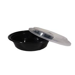 Bfb-3723 Pe 24 Oz 7 In. Round Fresh Box Container With Lid