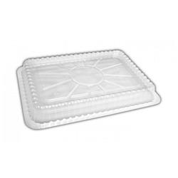 Bld25 8 X 5 In. Oblong Plastic Dome Lid For Aluminum Foil Pan Case Of 500
