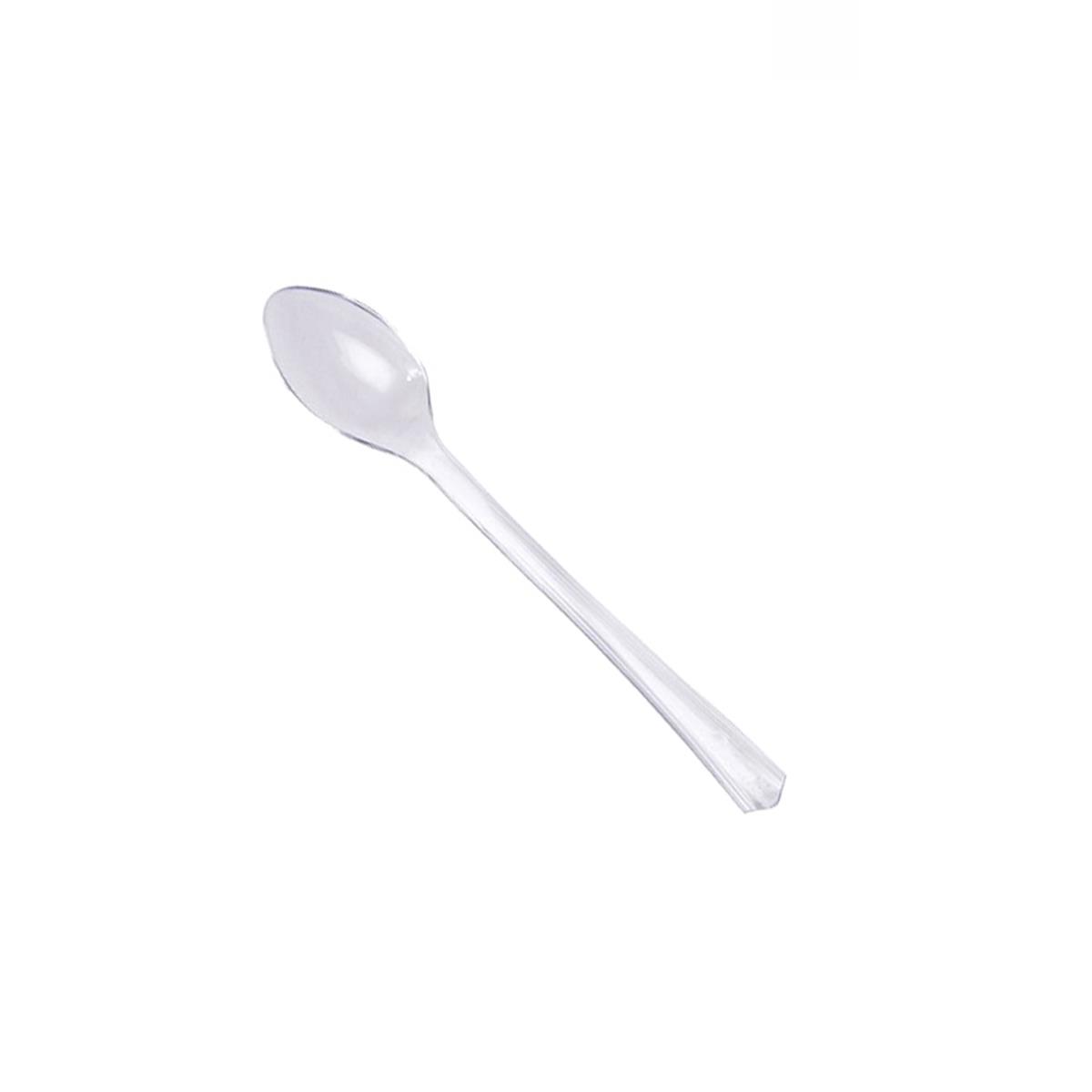 Aptspcl Pec 4.2 In. Petites Tasting Spoon, Clear