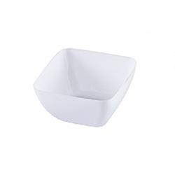 3 Oz Disposable Mini Heavy Plastic Bowl - White, Set Of 12