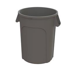 Impact Products Gc200103 Pe 20 Gal Huskee Round Waste Container, Gray - Case Of 1