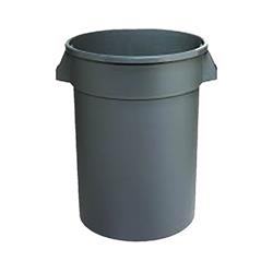 Impact Products Gc440103 Pe 44 Gal Huskee Round Waste Container, Gray - Case Of 1