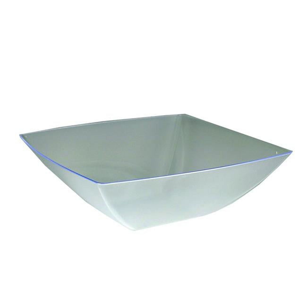 Sq81286 Pe 128 Oz Simply Squared Presentation Bowl, Clear - Case Of 12
