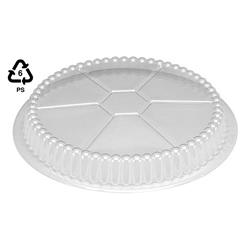 Ld-36 Pe 8 In. Round Clear Dome Lid - Case Of 500