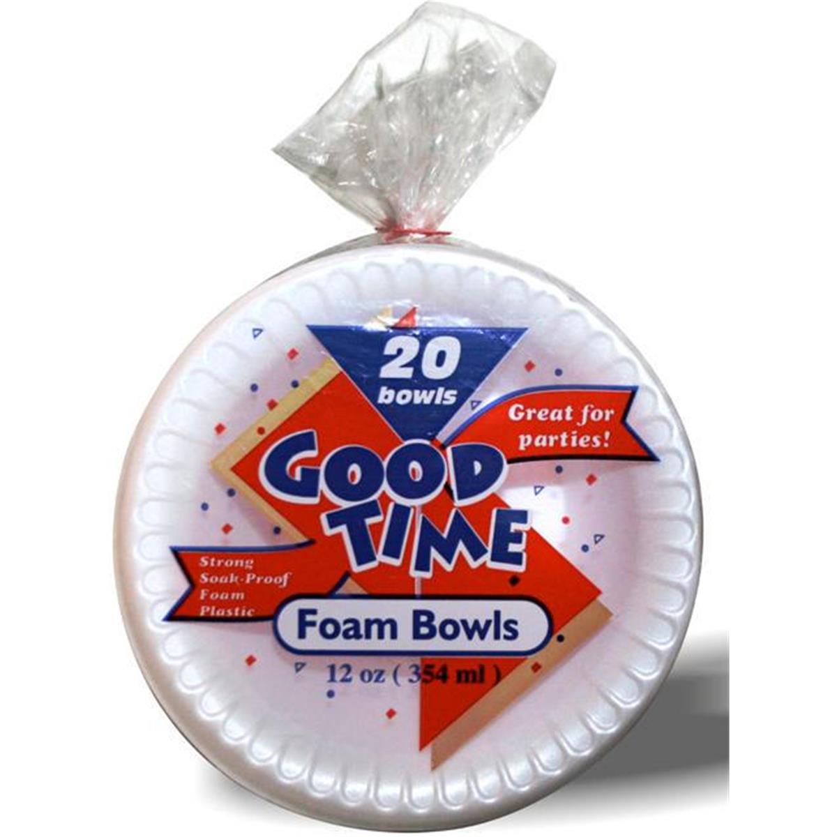 42833 Pe 12 Oz Foam Bowl, White - Case Of 600
