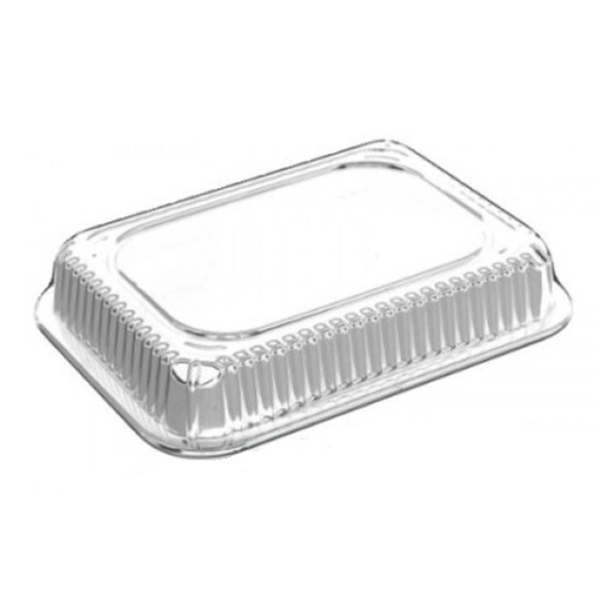 Ld-23 Pec 1 Lbs Oblong Clear Dome Lid - Case Of 1000