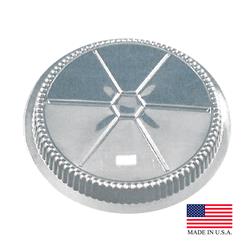 Ld-34 Pec 9 In. Round Clear Dome Lid - Case Of 500