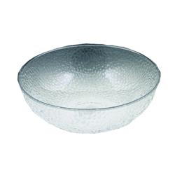 Mpi03126 Pec Clear 12 In. Crystalware Hammered Bowl - Case Of 6