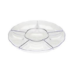 Mpi10126c Pec Clear 12 In. Sovereign Sectional Tray - Case Of 12