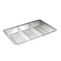 Mpi95146 Pec Clear 9.5 X 14 In. Sovereign Rectangular Compartment Tray - Case Of 25