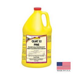 Q3013004 Pec 1 Gal Quat 32 Pine Disinfectant Odor Counteractant - Case Of 4
