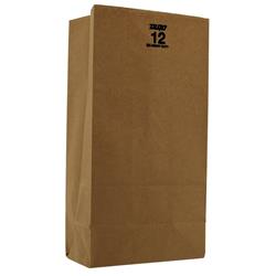 29812 Pe 12 Lbs Kraft Husky Bag - Case Of 500